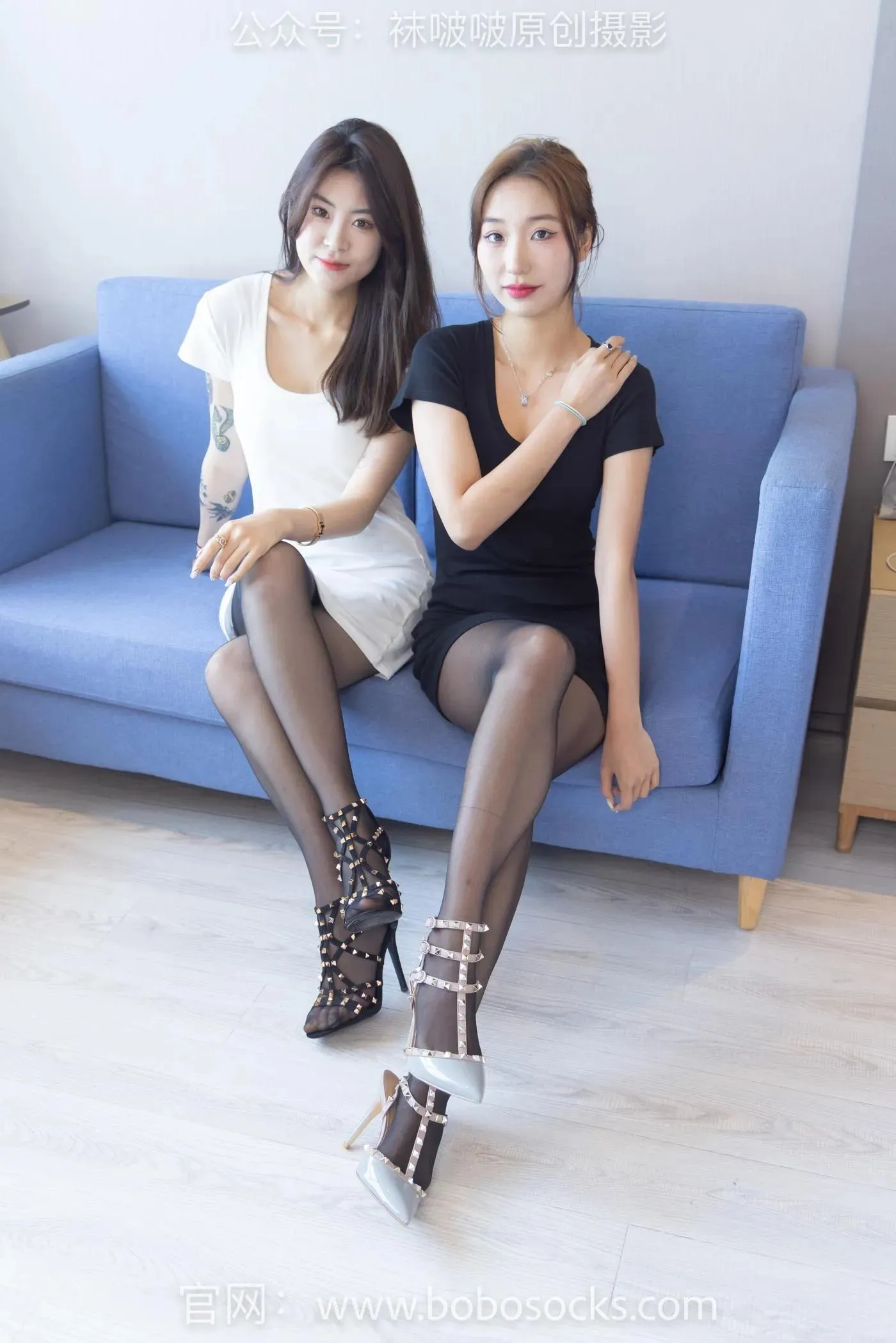 [BoBoSocks袜啵啵]NO.138 果果橘橘-华伦天奴高跟鞋、黑丝 [139P]插图5